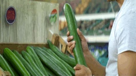 porn with cucumber|Cucumber Sex: Vegetable insertion porn with big cucumbers.